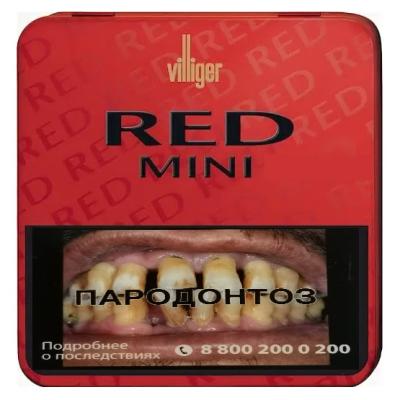 Сигариллы Villiger Red Mini Vanilla Aroma (20 шт. no filter) фото