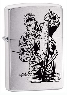 Зажигалка Зиппо Z200 FISHERMAN фото