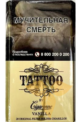 Сигариллы Cigaronne TATTOO Vanilla King Size фото