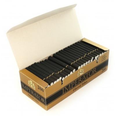 Сигарет.гильзы IMPERATOR BLACK CARBON (угольный фильтр) (x200шт) фото