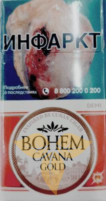 Сигариллы Bohem Cavana Gold Demi фото